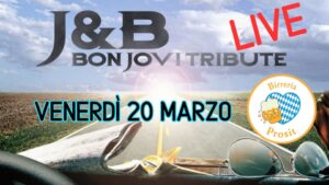 J&B – BON JOVI TRIBUTE BAND live@BIRRERIA PROSIT, SAN VENDEMIANO (TV)