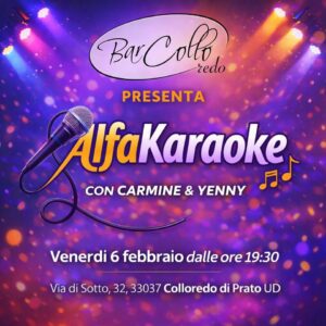 AlfaKaraoke con Carmine e Yenny