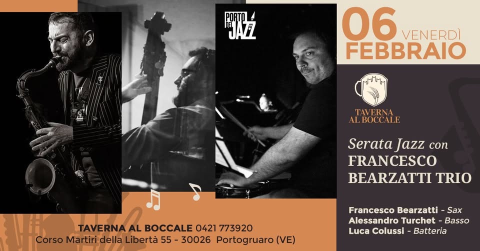 Serata Jazz con Francesco Bearzatti | Taverna al Boccale | Portogruaro - EventiFVG.it