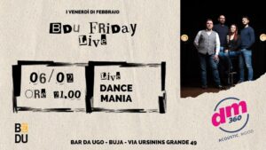 BDU FRIDAY LIVE – i venerdì di Febbraio