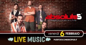 ๐ถ Tutta la carica degli Absolute 5 sul palco del Puerto! ๐คฉ