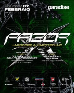 RAZOR ⛓️ Hardcore and Hardtechno | Gabbertime 🤝 ØNation • Paradise