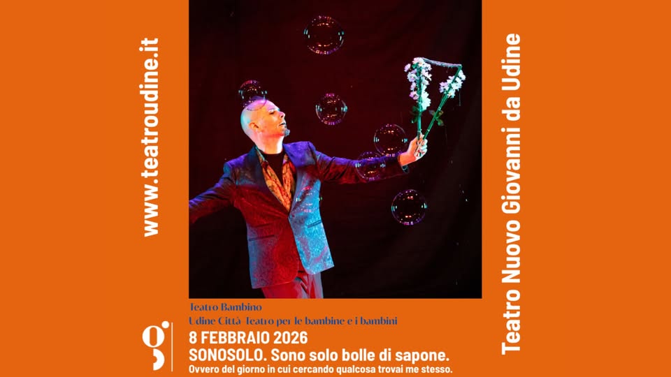 SONOSOLO. SONO SOLO BOLLE DI SAPONE