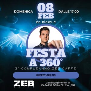 Compleanno Zeb Caffè