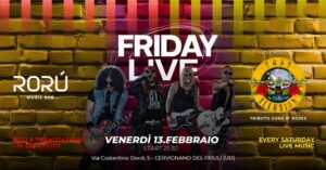 VENERDì 13 FEBBRAIO 2026 | FRIDAY LIVE | GUNS ILLUSION