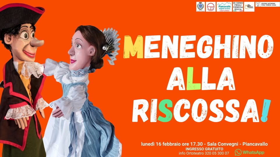A Piancavallo MENEGHINO ALLA RISCOSSA Spettacolo di burattini - EventiFVG.it