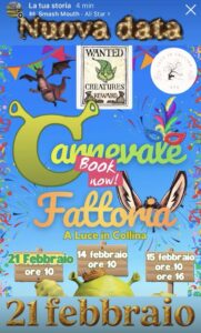 Carnevale in fattoria!