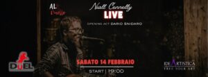 NIALL CONNOLLY Live @ Al Duello – An Irish Songwriter from New York – 14 Febbraio 2026