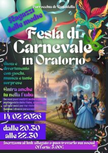 Festa di Carnevale in Oratorio