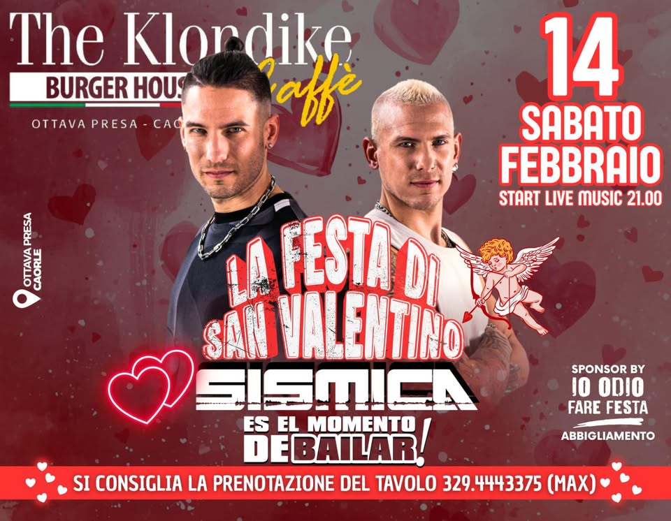 Klondike San Valentino con i Sismica - EventiFVG.it