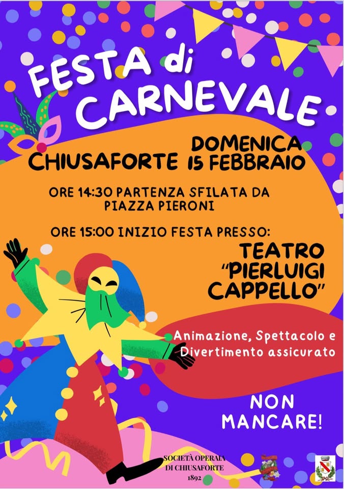 Carneval a Sclûse - EventiFVG.it