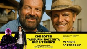 🎬 CHE BOTTE! LA STORIA DI BUD & TERENCE – Spettacolo di Enrico Tamburini & Louis Armato 🎩