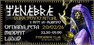 TÆNÆBRÆ – RUBEDO