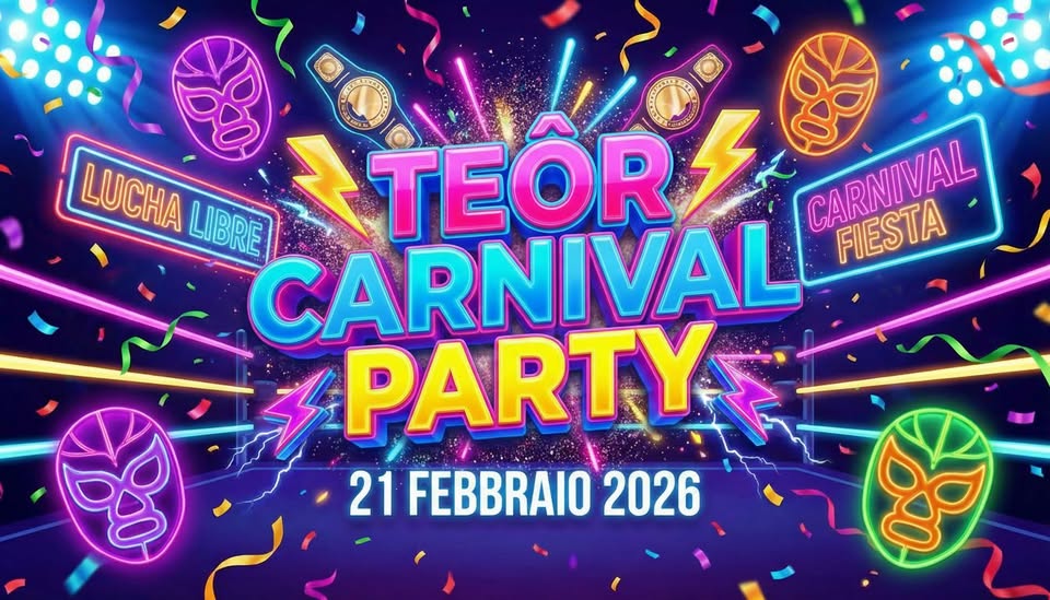 TEÔR CARNIVAL PARTY 2026 - EventiFVG.it