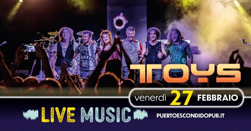 TOYS tributo ai Queen 👑 live al Puerto Escondido - EventiFVG.it