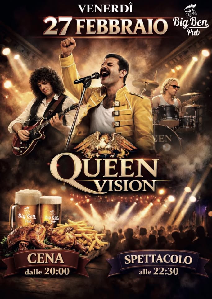 Tribute to Queen 👑✨ - EventiFVG.it