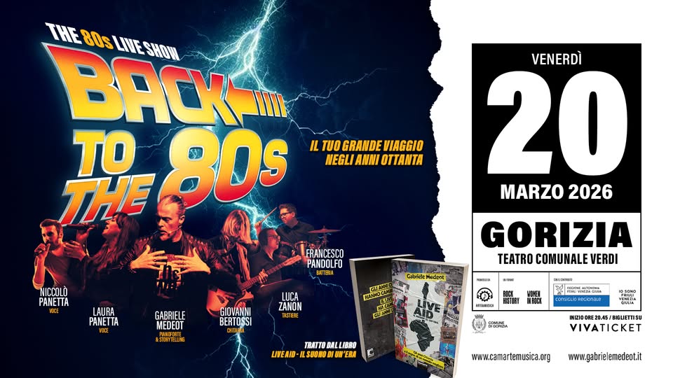 Back to the 80s - Il tuo grande viaggio negli anni 80 - EventiFVG.it