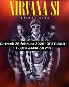 NIRVANA SI – Tribute – ORTO BAR – LJUBLJANA