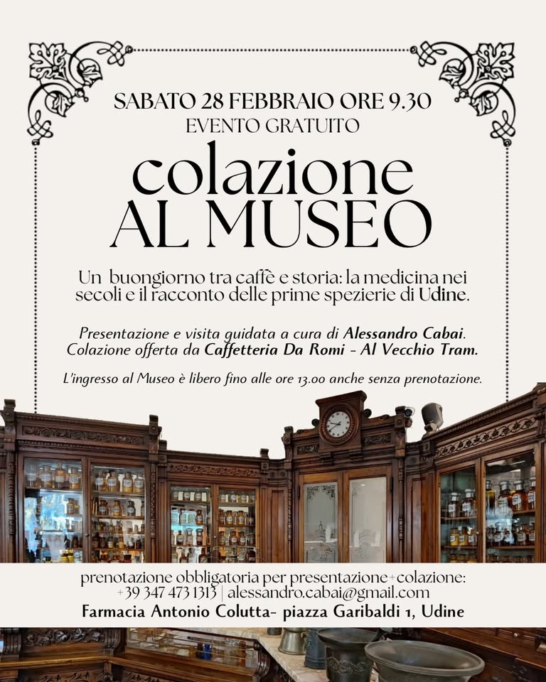 Colazione al MUSEO | Udine - EventiFVG.it