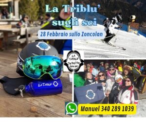 La TRIBLU’ sugli sci