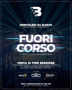 Fuoricorso – Mercoledì 04 Marzo 2026 – B Club