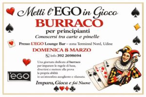 Metti l’Ego in gioco : BURRACO per principianti