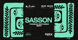08.03 – RITUAL, MUSIC FOR SOUL w/SASSON