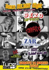 sabato 14 marzo al Tune Music Club (Pordenone) concerto Commando+Dezo Spazz+Lo Zar