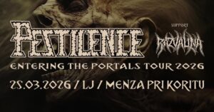 25. 3. Pestilence + Razvalina – Menza pri Koritu