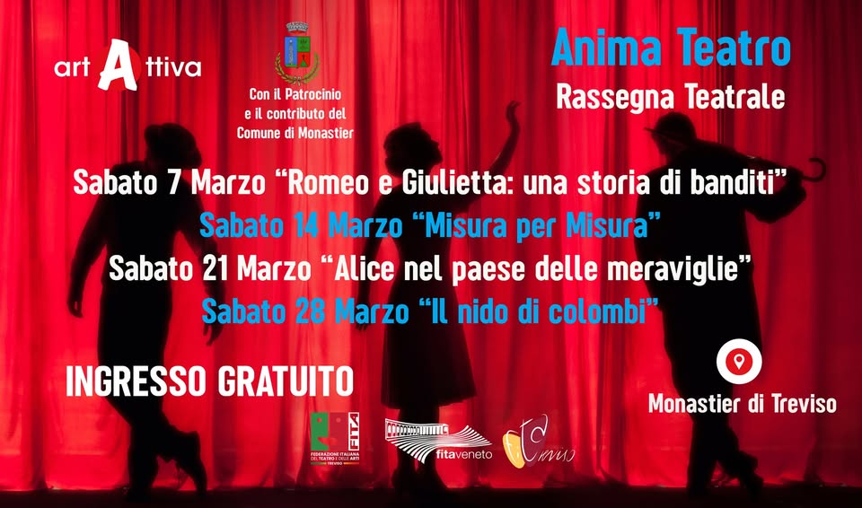 Anima Teatro - Rassegna Teatrale Primavera 2026 - EventiFVG.it