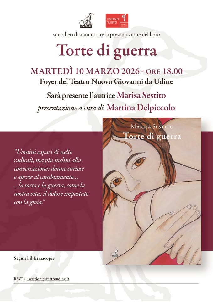 Presentazione libro "TORTE DI GUERRA" - EventiFVG.it
