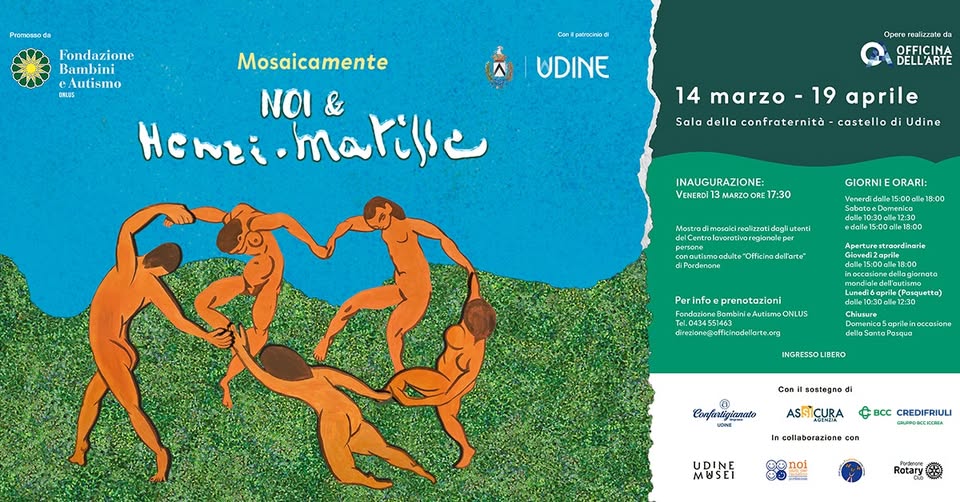 Al castello di Udine si inaugura "Mosaicamente: Noi e Henri Matisse" - EventiFVG.it