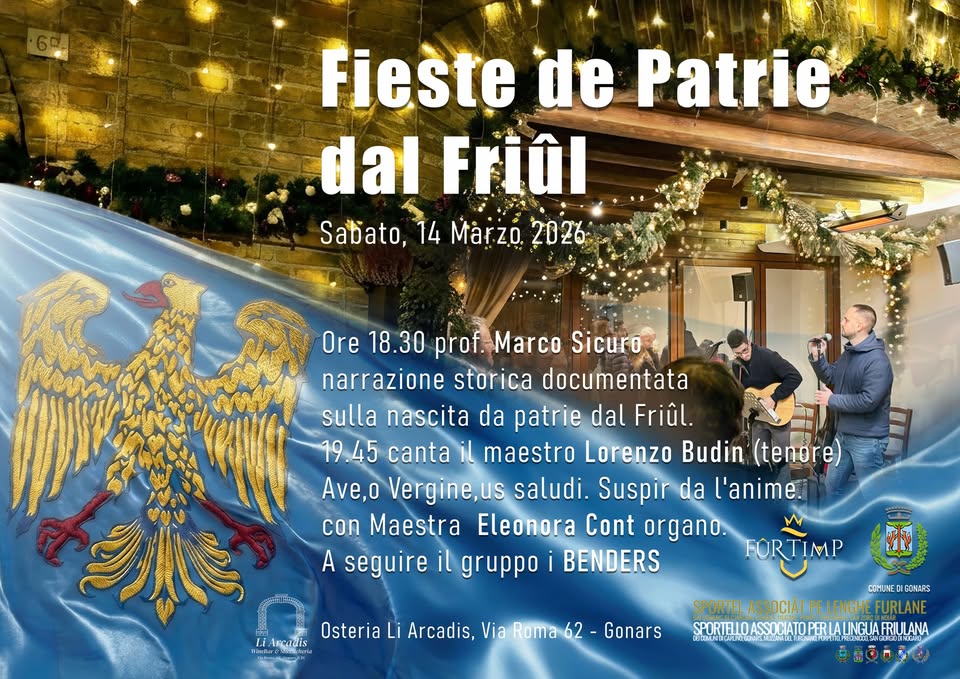 Fieste de patrie dal Friûl - EventiFVG.it