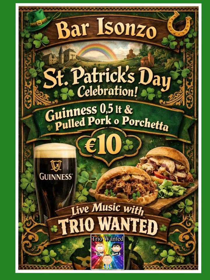 St.Patrick’s Day al ponte Isonzo col Trio