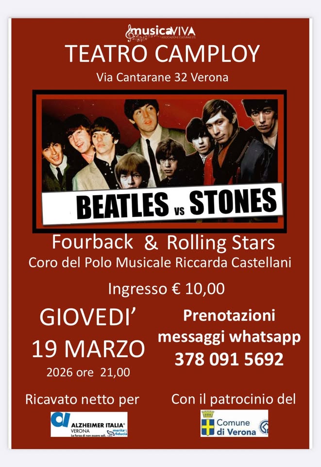 BEATLES vs STONES - BEATLES vs STONES - EventiFVG.it