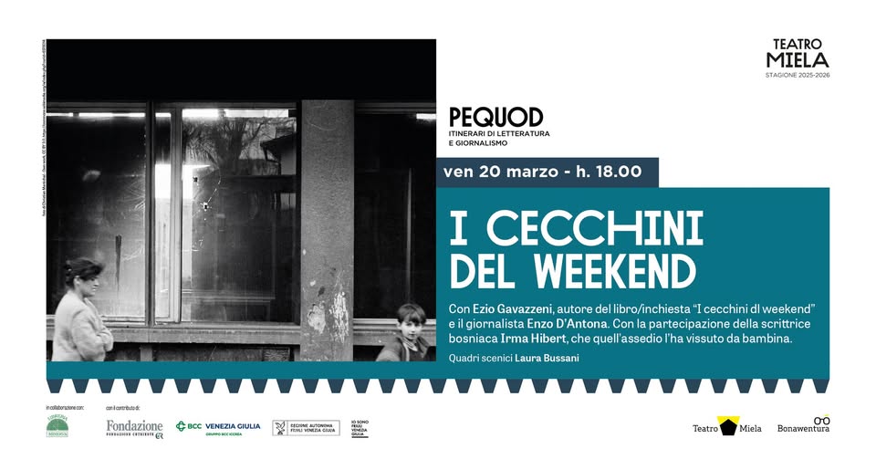 PEQUOD | I cecchini del weekend @Teatro Miela - PEQUOD | I cecchini del weekend @Teatro Miela - EventiFVG.it