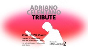 🔥 ADRIANO CELENTANO SERATA TRIBUTO – Live al PLAN DI PALUZ 😎