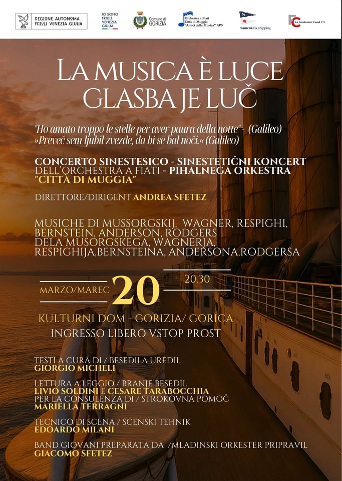 LA MUSICA È LUCE/GLASBA JE LUČ - EventiFVG.it