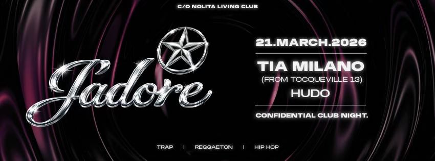 J'ADORE ⭐️ HIP HOP | REGGAETON | TRAP • 21.03.2026 - EventiFVG.it