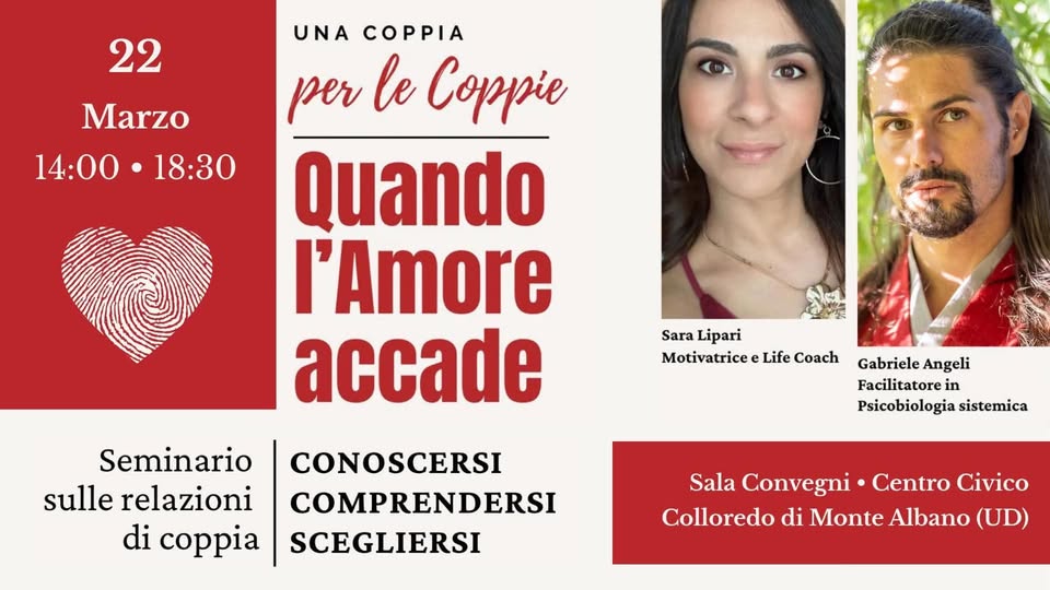 Quando l'amore accade - Quando l'amore accade - EventiFVG.it