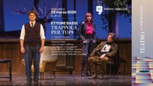 #teatro: ETTORE BASSI con TRAPPOLA PER TOPI al Teatro Pasolini!