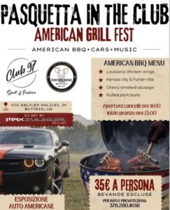 PASQUETTA IN THE CLUB – AMERICAN GRILL FEST