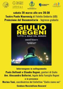 Giulio Regeni, Tutto il Male del Mondo