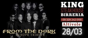 From the Dark – Europe Tribute @ Birreria King Altivole