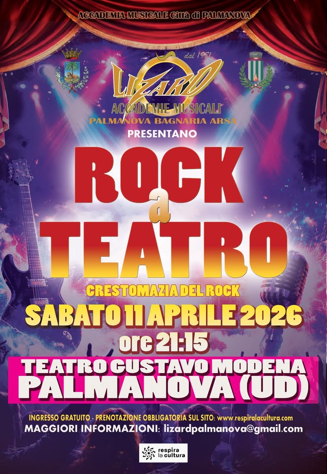 ROCK A TEATRO 2026 - EventiFVG.it