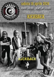 KICKBACK LIVE – Garage Music Club