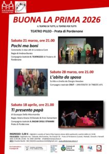 A Prata di Pordenone Compagnia IL BAZAR DEGLI STRAMBI presenta Ti presento papà