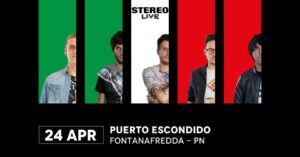 VEN 24.04┇Fontanafredda┇Stereolive┇PUERTO ESCONDIDO