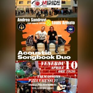 ACOUSTIC SONGBOOK DUO a Talmassons