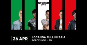 DOM 26.04┇Polcenigo┇Stereolive┇APERITIVO IN LOCANDA